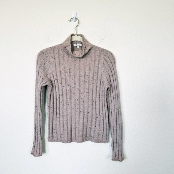 [Madewell] Donegal Evercrest Flecked Turtleneck Sweater Coziest Yarn Sz Small S - Picture 3 of 13